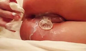 Full anal ak espèm n ...